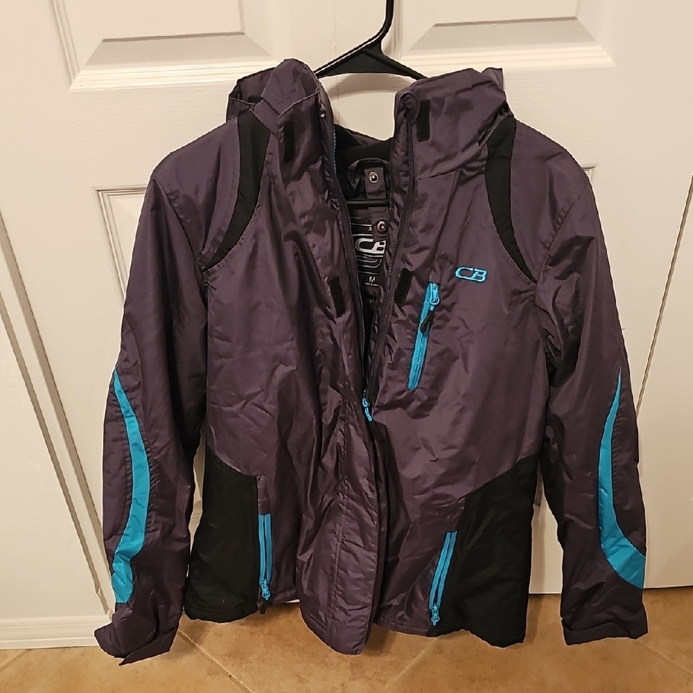 CB Sport Women's Purple and Blue Jacket